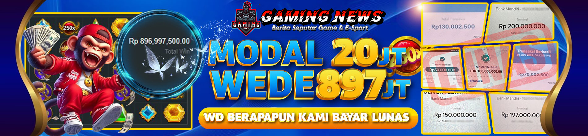 Pakai Pola Jitu: Modal Depo 20jt, Jackpot Hingga 897jt!