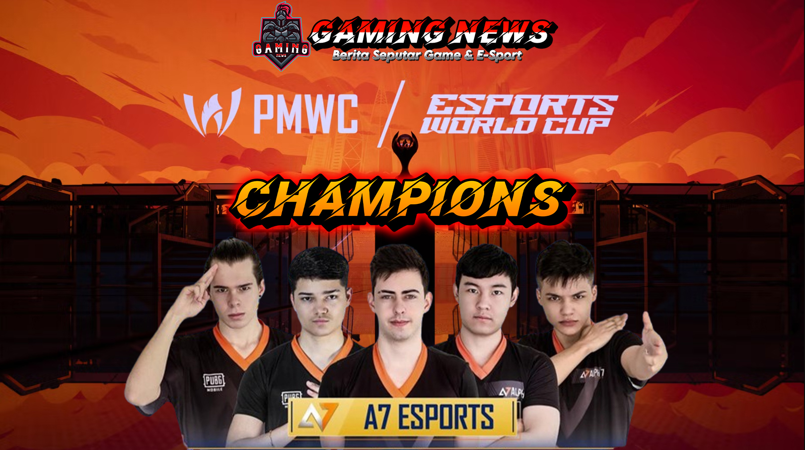 Alpha7 Esports Keluar Sebagai Juara PMWC 2024