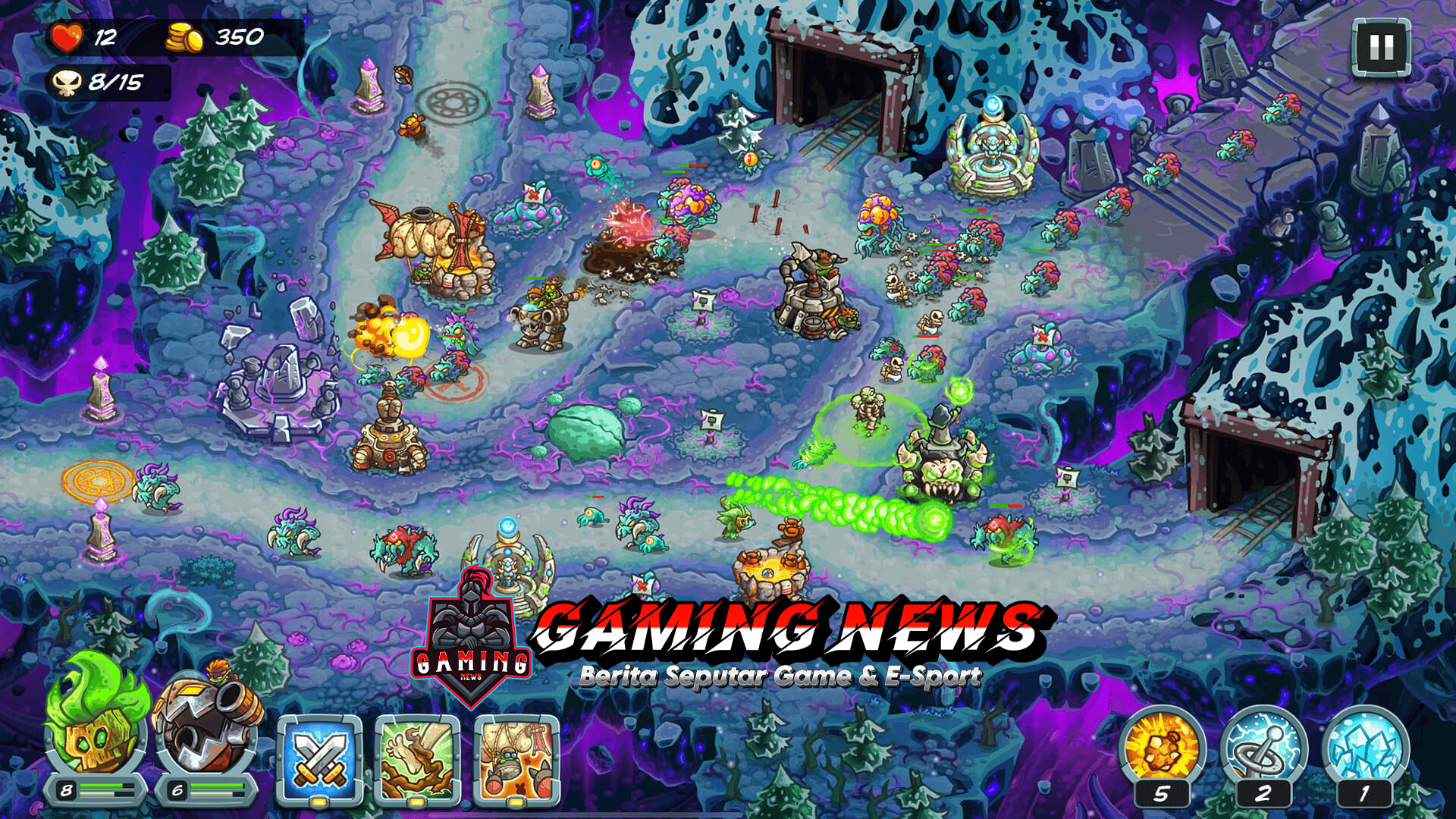 Kingdom Rush 5: Alliance: Game Tower Defense yang Wajib Dimainkan