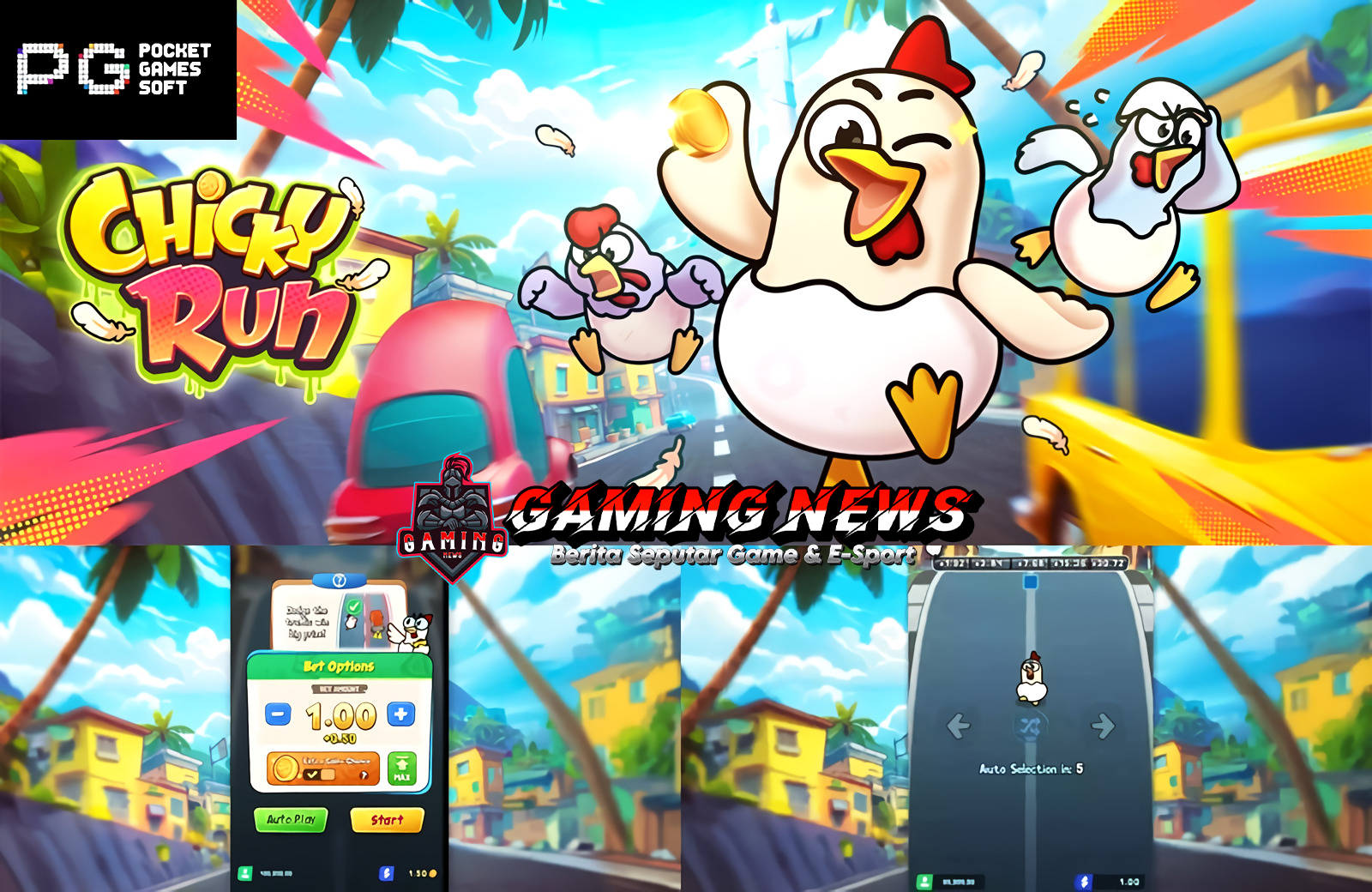 Chicky Run: Game Slot Dari PG SOFT Yang Seru