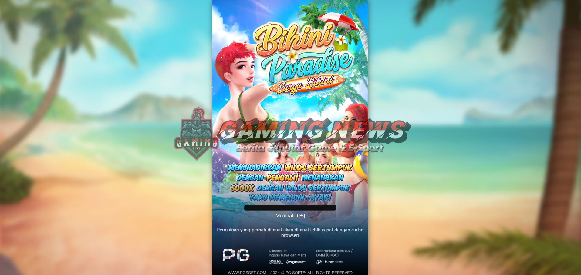 Rasakan Sensasi Tropis di Bikini Paradise: Game Slot Online dari PG SOFT