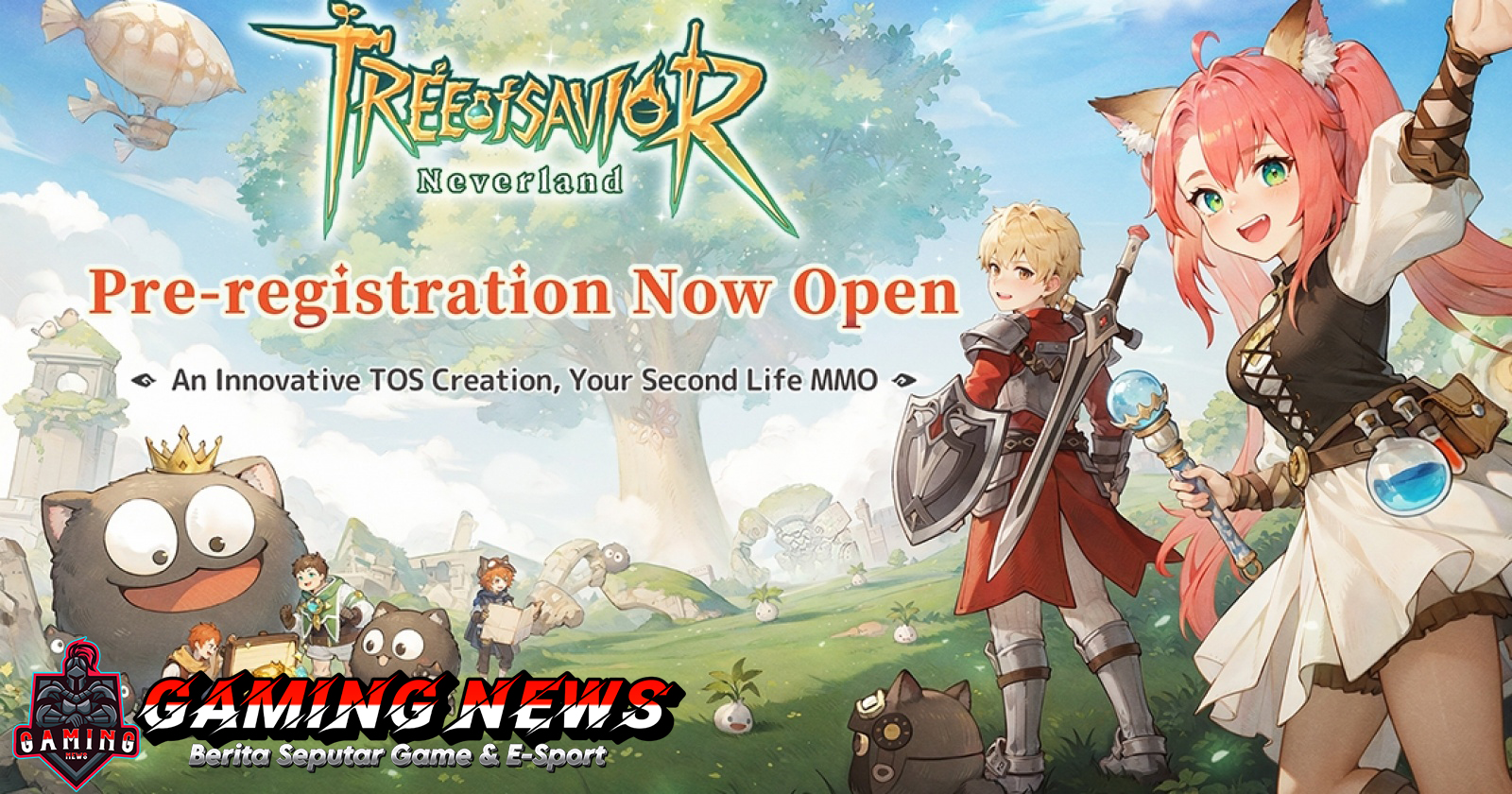 Tree of Savior: Neverland - Bergabunglah dalam Pertarungan Epik di Dunia Baru!