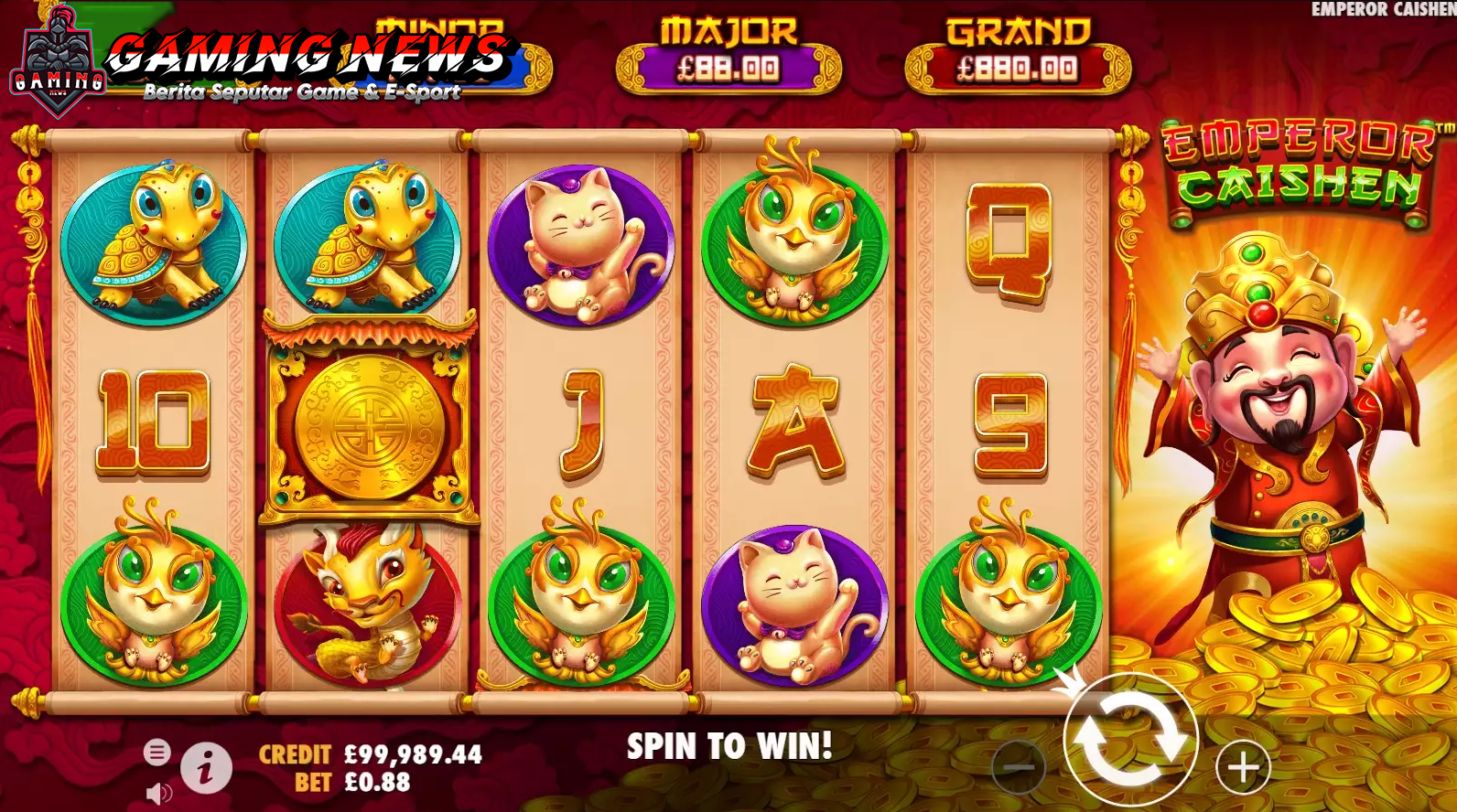 Emperor Caishen: Keberuntungan Besar di Game Slot Terbaru Pragmatic Play