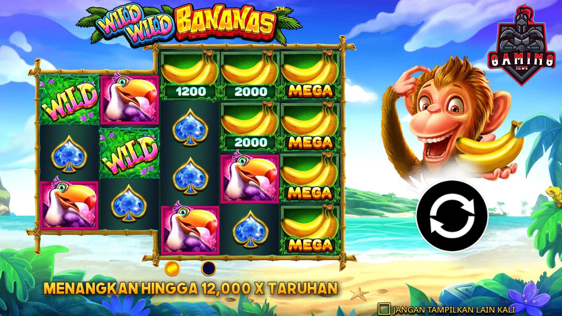 Wild Wild Bananas: Surga Tropis dengan Jackpot Menggiurkan