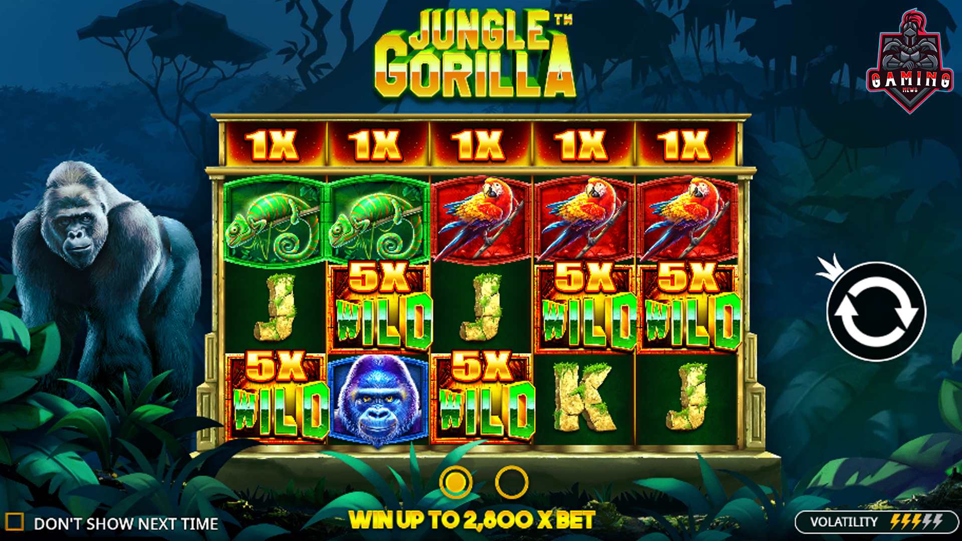 Slot Jungle Gorilla: Game Slot Hutan dengan Jackpot Terbesar