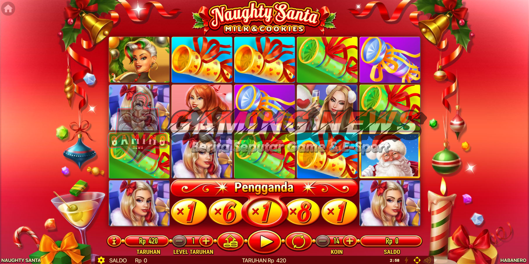 Naughty Santa: Slot Gacor dengan Hadiah yang Menggoda