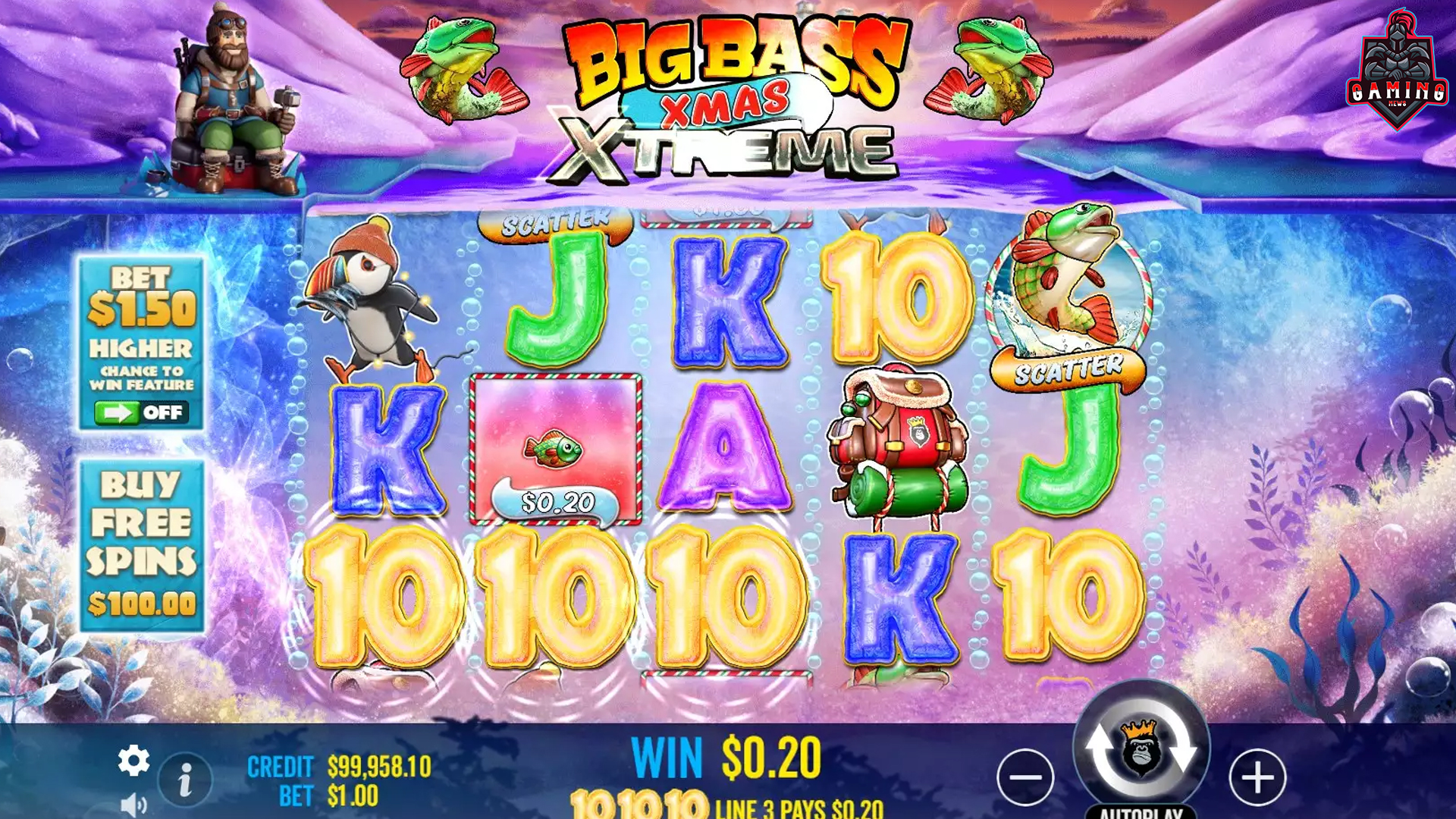 Slot Big Bass Xmas Xtreme: Dinginnya Kutub, Hangatnya Jackpot