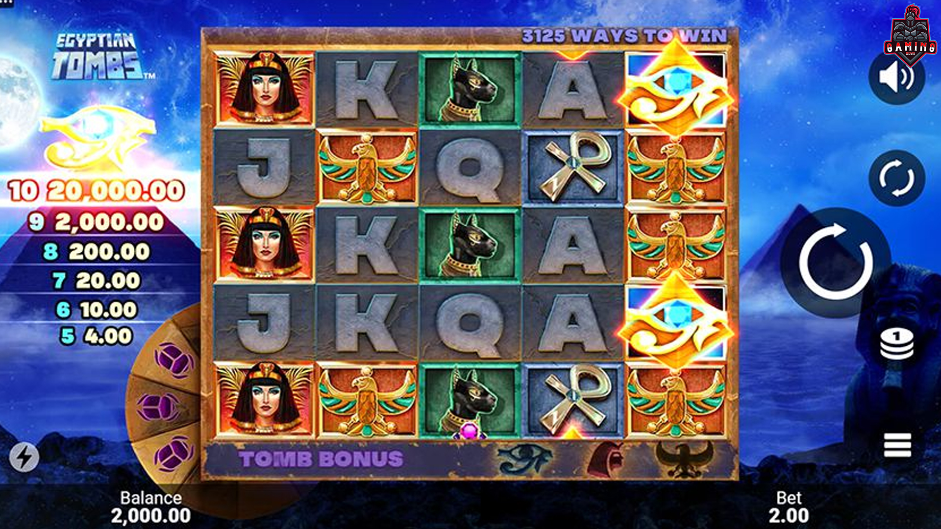 Slot Egyptian Tombs: Jackpot Progresif Besar Sudah Menanti