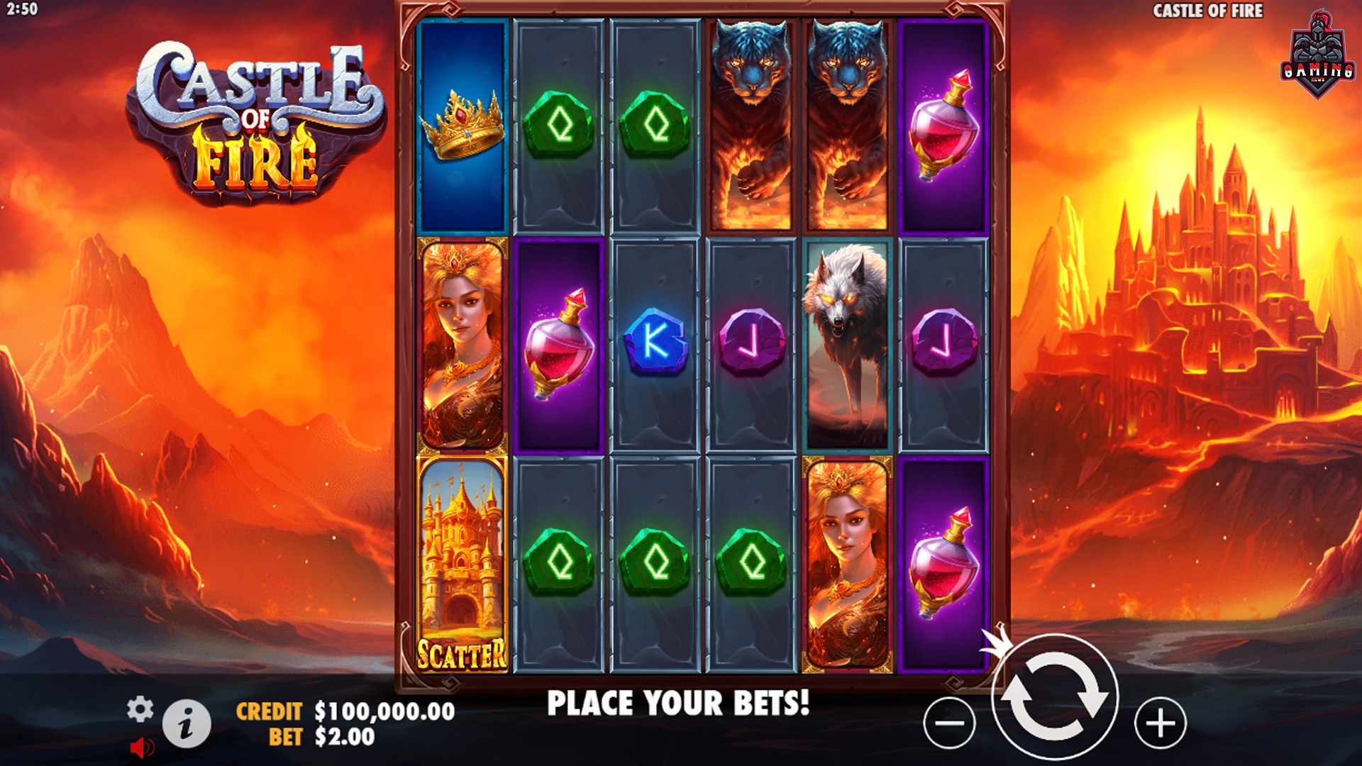 Slot Castle of Fire: Tantangan Api untuk Kemenangan Spektakuler