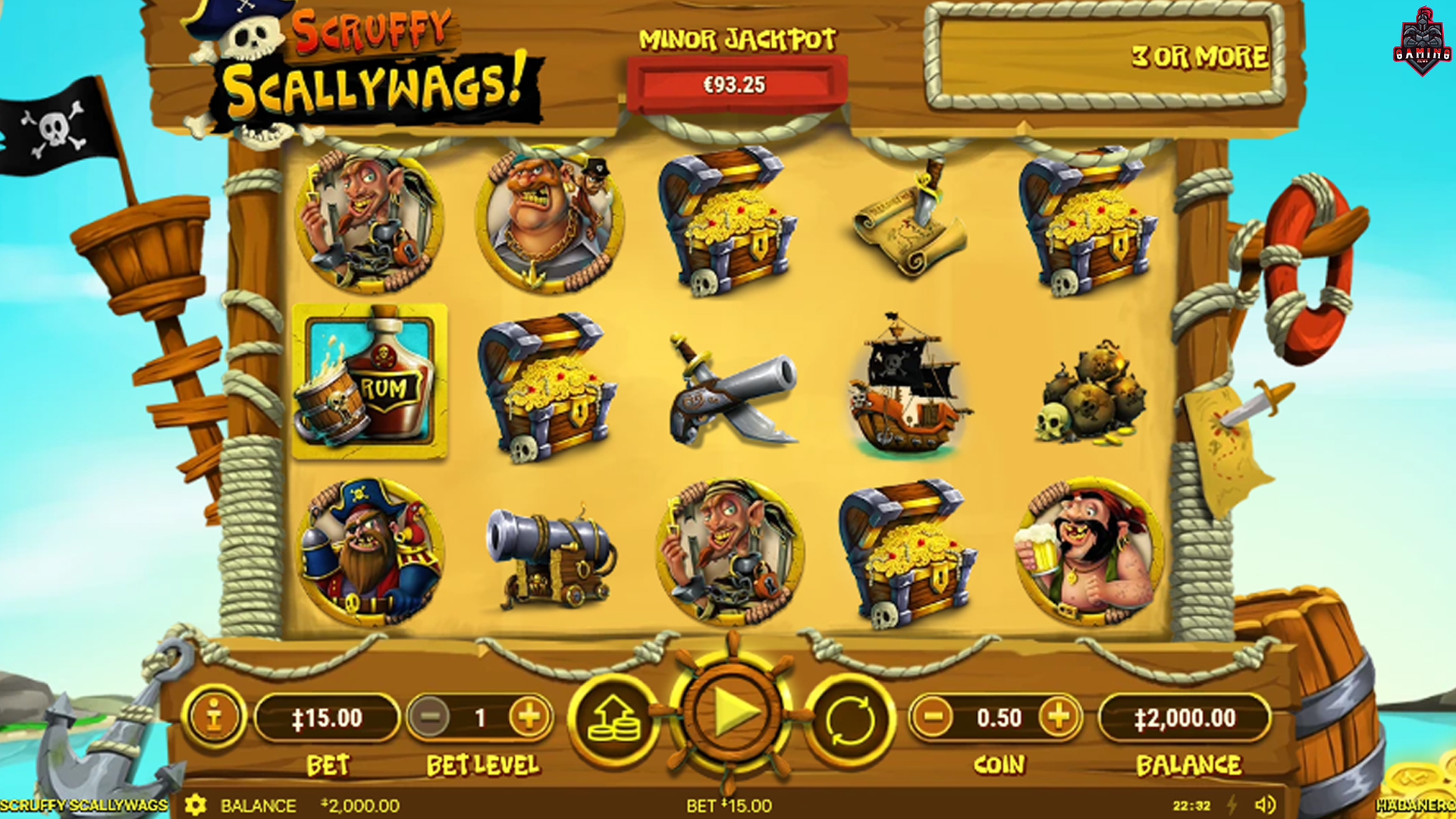 Slot Scruffy Scallywags: Menangkan Harta Karun di Lautan Slot