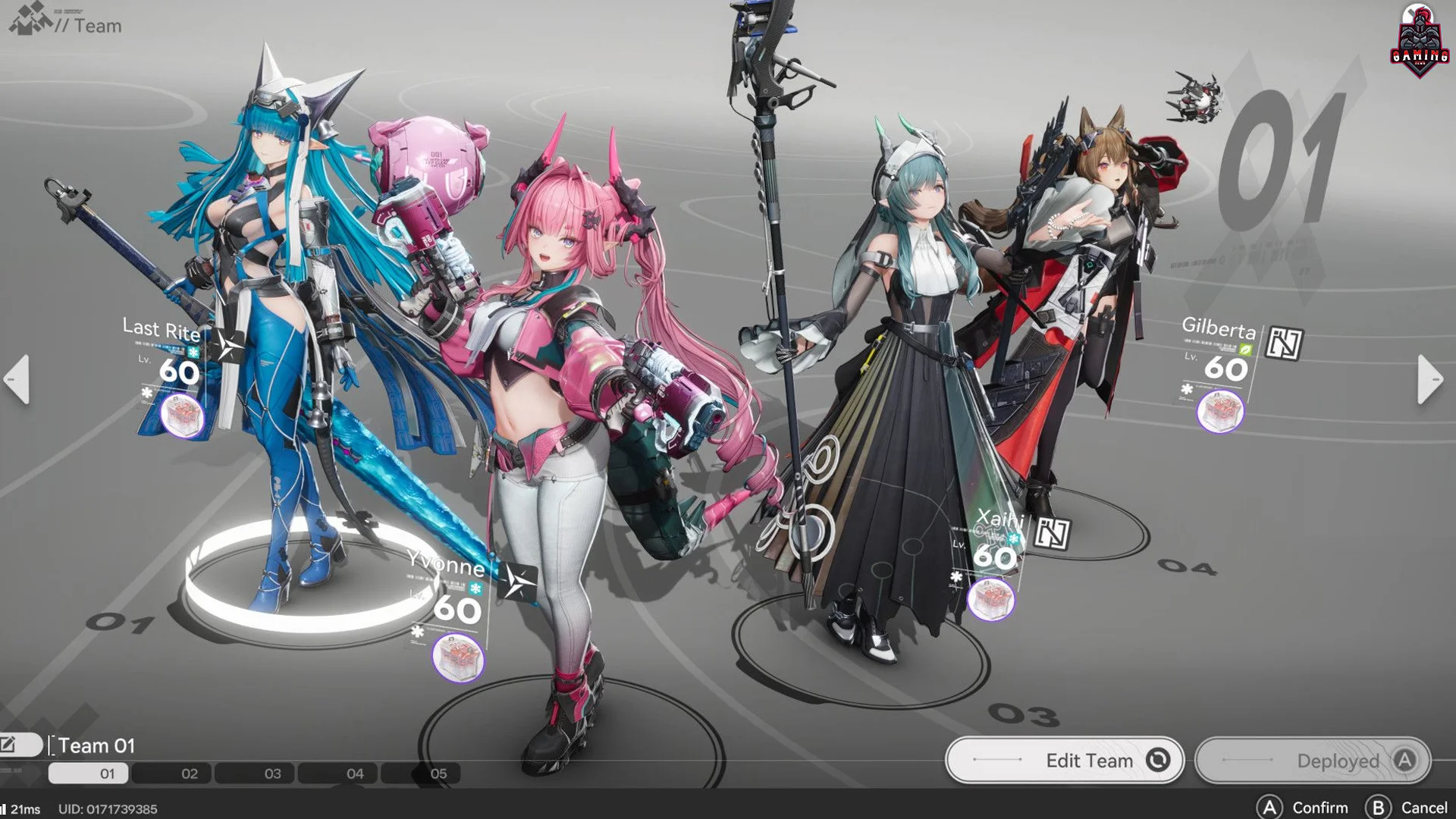 Build Yvonne Arknights Endfield terbaik lengkap senjata dan tim DPS